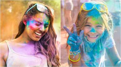 Holi 2018, how to remove holi color, holi tips, skin care tips for Holi, hair care tips for Holi, colour protection skin, sun protection skin hair, holi colour skin damage, indian express