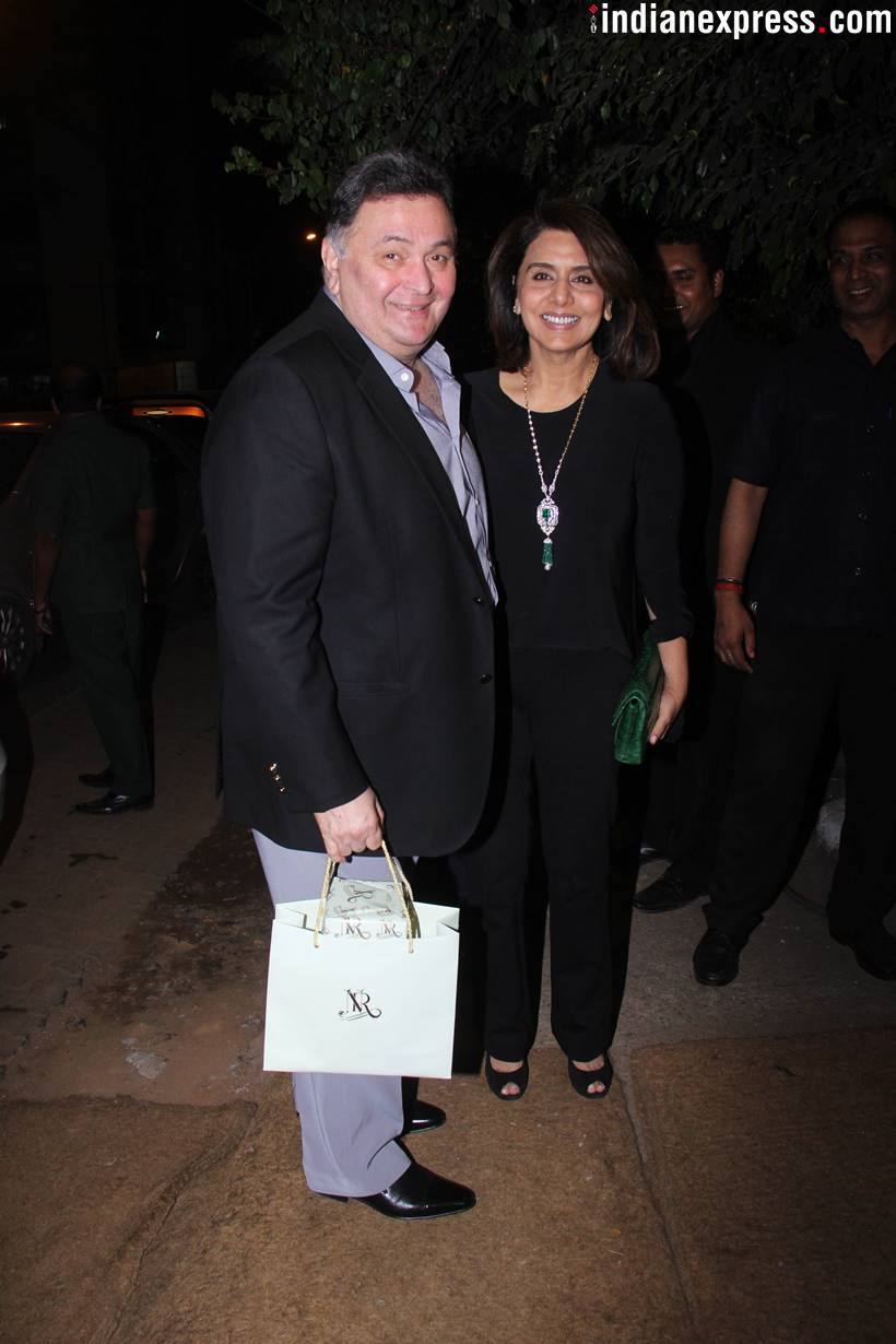 latest photos from manmohan shetty birthday bash, karna johar, rishi kapoor, rana daggubati