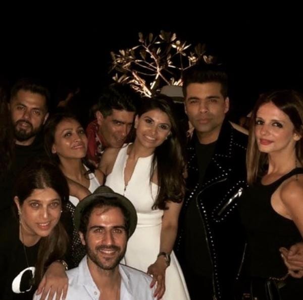 inside karan johar valentines day party