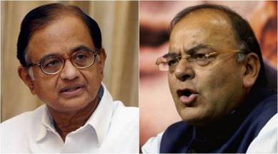 Jaitley, chidambaram in parliament