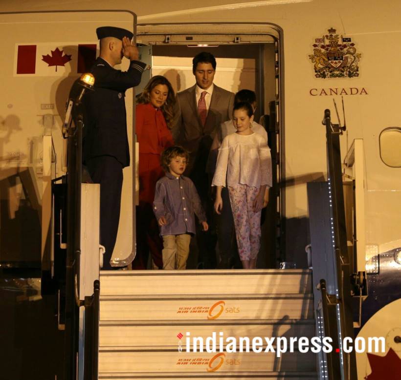  Justin Trudeau begins weeklong India visit
