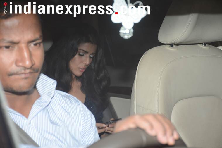 nimrat kaur at Karan Johar's valentines day party