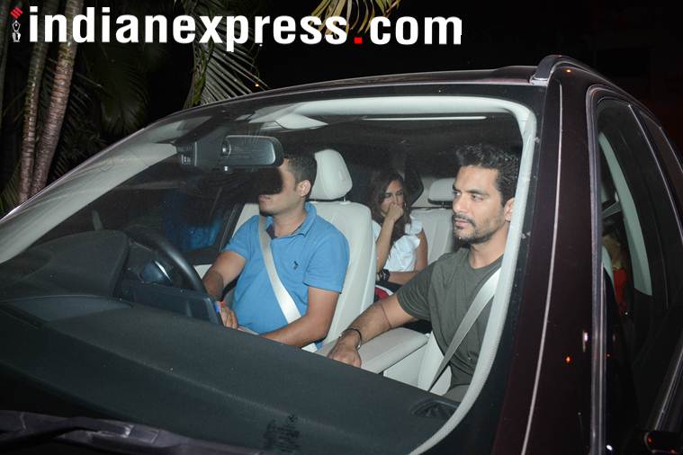 neha dhupia at Karan Johar's valentines day party
