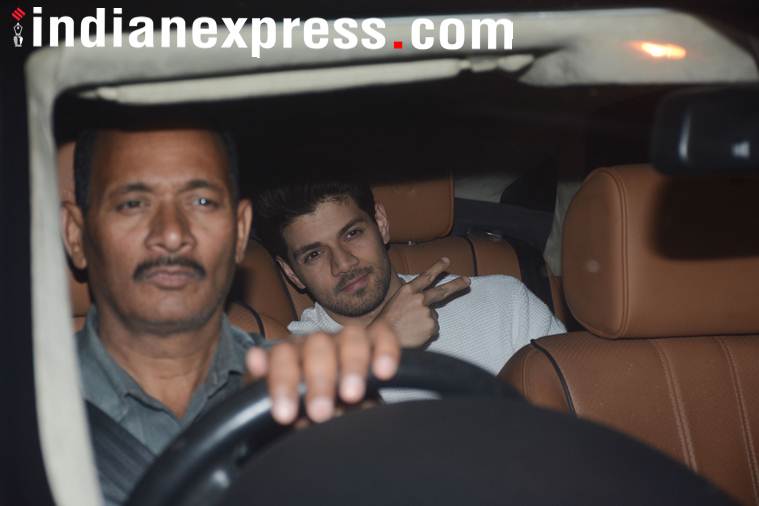 sooraj pancholi at Karan Johar's valentines day party