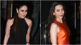 Kareena Kapoor Khan, Karisma Kapoor, Randhir Kapoor, Randhir Kapoor birthday party, Kareena Kapoor Khan fashion, Karisma Kapoor fashion, Kareena Kapoor Khan latest news, Karisma Kapoor latest news, Kareena Kapoor Khan latest photos, Karisma Kapoor latest photos, Kareena Kapoor Khan style, Karisma Kapoor style, Kareena Kapoor Khan images, Karisma Kapoor images, Kareena Kapoor Khan pictures, Karisma Kapoor pictures, celeb fashion, bollywood fashion, indian express, indian express news