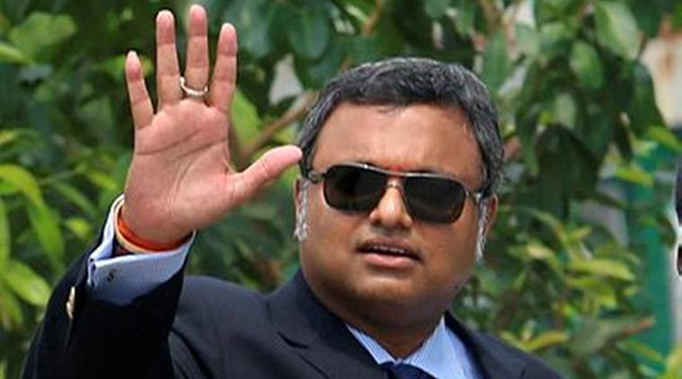 karti chidambram, inx media case, inx media, p chidambram, karti chidambram arrested, indian express, india news