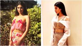 Khushi Kapoor, Sridevi, Mohit Marwah marriage, Malnish Malhotra, Falguni and Shane Peacock, Khushi Kapoor fashion, Khushi Kapoor style, Khushi Kapoor latest photos, Khushi Kapoor latest news, Khushi Kapoor images, Khushi Kapoor pictures, Khushi Kapoor updates, celeb fashion, bollywood fashion, indian express, indian express news