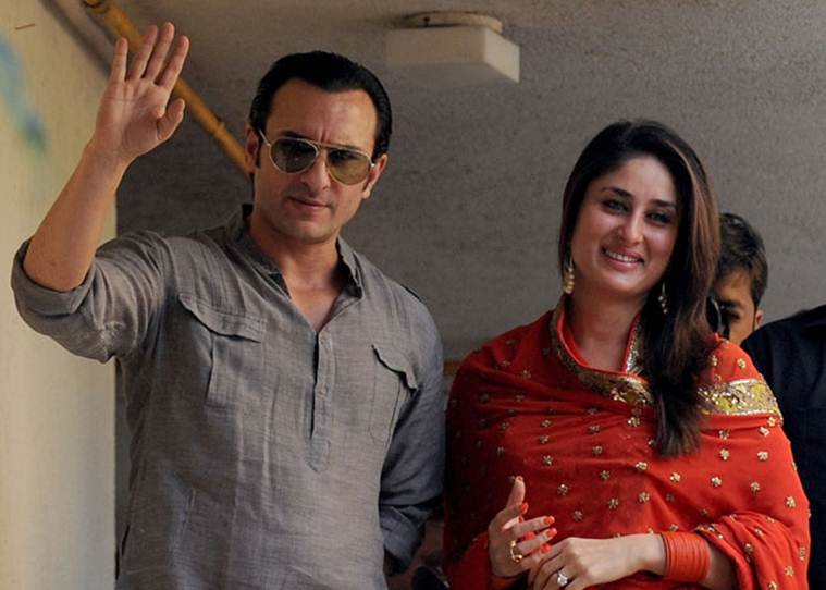 Saif Ali Khan And Kareena Kapoor The Royal Romance Entertainment News The Indian Express