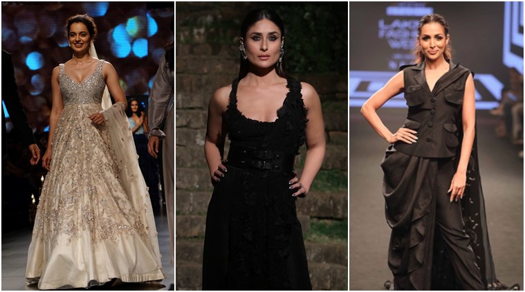 lakme fashion week, lakme fashion week 2018, lakme fashion week photos, lakme fashion week day 5, lfw day 5, LFK 2018, LFW 2018 photos, LFW 2018 latest photos, LFW day 5 showstopper,s LFW swara Bhasker, LFW Shilpa Shetty Kundra, LFW Kangana Ranaut,Kareena Kapoor Khan Indian Express, Indian Express News