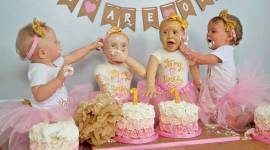 life size birthday cake, twins birthday cake, life size twins birthday cake, Lara Mason