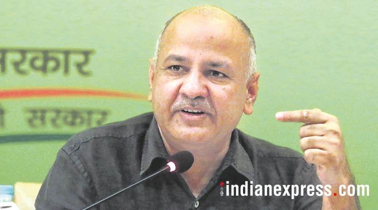Admit cards not issued, Manish Sisodia names three schools