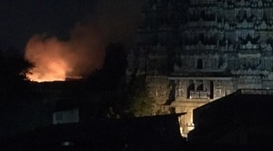 Madurai: Fire in Meenakshi Amman temple complex, several shops gutted