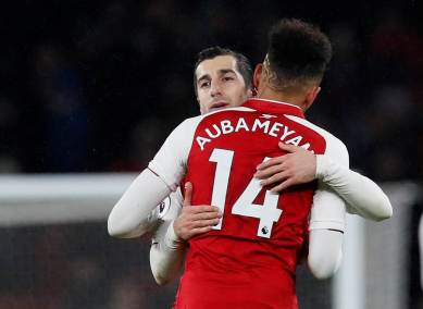 Arsenal new boy Henrikh Mkhitaryan to have two squad numbers this