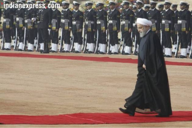 hassan rouhani photos, Narendra Modi pics, iran president images, rouhani india visit pictures, pm Modi images, Hassan Rouhani India visit pics, Ram Nath Kovind, Indian Express photos