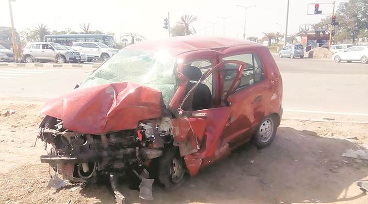 Mohali road accident, Mohali accident, Mohali accident three die, Mohali road accident three die, Mohali car accident, chandigarh news, indian express, indian express news