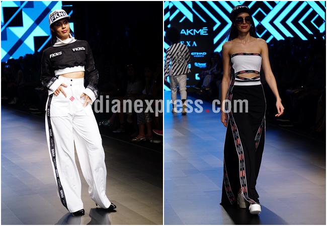 lakme fashion week, lakme fashion week 2018, lakme fashion week photos, lakme fashion week day 5, lfw day 5, LFK 2018, LFW 2018 photos, LFW 2018 latest photos, LFW day 5 showstopper,s LFW swara Bhasker, LFW Shilpa Shetty Kundra, LFW Kangana Ranaut, Indian Express, Indian Express News