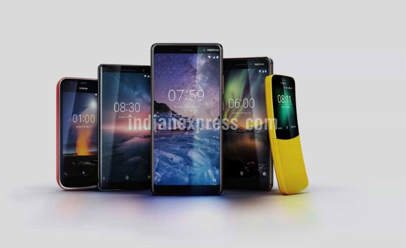 MWC 2018, Nokia 8 Sirocco, Nokia 7 Plus, Nokia 6 2018 edition, Android Oreo Go Edition, Nokia 1, Nokia 8110, HMD Global