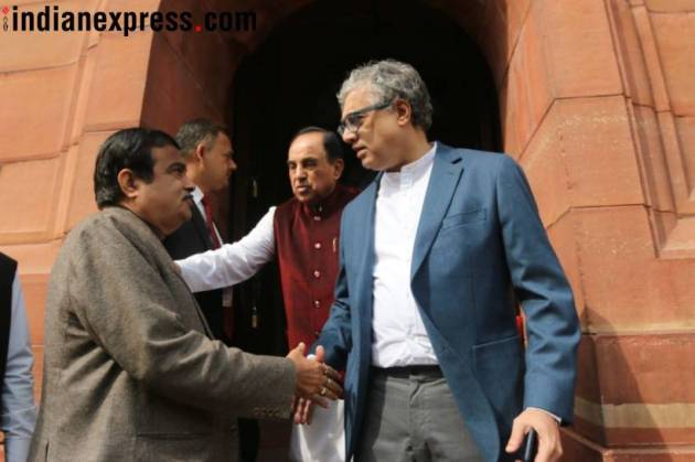 Budget Session 2018, Budget Session, Parliament, Parliament Session, Amit Shah, Ghulam Nabi Azad, Nitin Gadkari, BJP, Congress, India News, Indian Express, Indian Express News