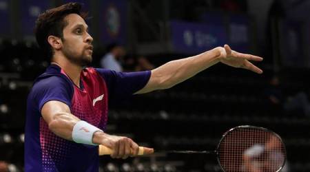 Parupalli Kashyap defeated Shreyansh Jaiswal 21-19 19-21 21-12. (Source: PTI)