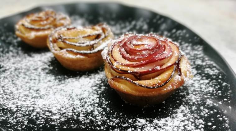 Eat with your eyes first: How to make Peach Plum Rose Tart | Food-wine ...