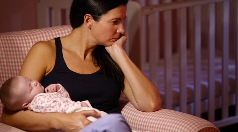 Maternal depression, Postnatal depression, depression in women, childbirth depression, indian express, indian express news