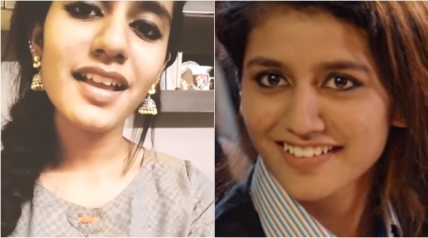 valentine's day, high school romance viral video, girl who winked at the clip, Priya Prakash Varrier, Priya Prakash Varrier singing channa mereya, ranbir kapoor, anushka sharma, malayalam film, Oru Adaar Love., Manikya Malaraya Poovi, indian express, indian express news