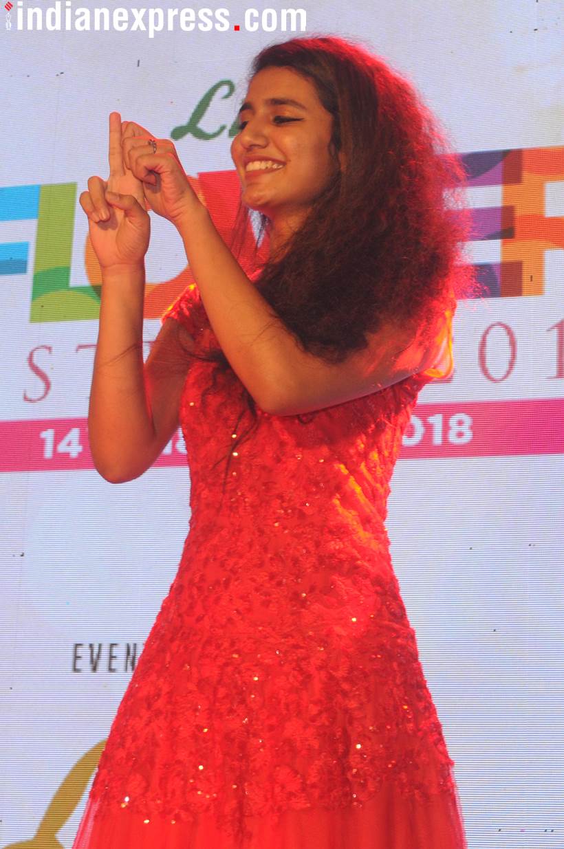 Priya Prakash Varrier photos