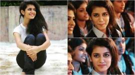 Priya Prakash Varrier winking girl, Priya Prakash Varrier, winking girl, Priya Prakash Varrier cute photos, Priya Prakash Varrier Oru Adaar Love, Priya Prakash Varrier songs, Priya Prakash Varrier Manikya Malaraya Poovi, Priya Prakash Varrier cute clip, indian express, indian express news
