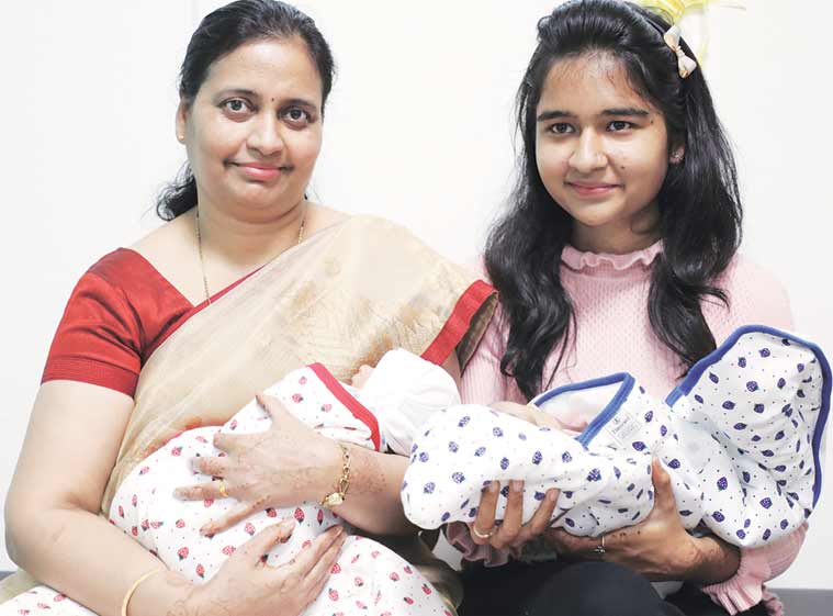 Pune woman loses son to cancer, his twins are born to a surrogate mother