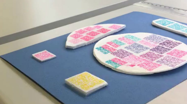 Drug delivery, Qr coded drugs, University of Copenhagen, Abo Akademi University, data storage, machine-readable information, drug supply chain, edble material, personalised medicine, active compound, medical drug 