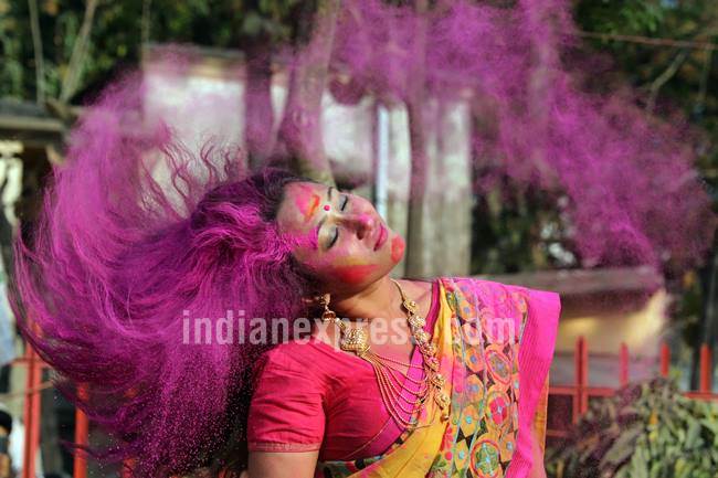 holi, holi photos, holi celebrations, holi in india, holi part, holi pics, indian express, indian express news