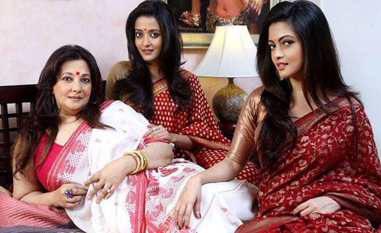 Raima Sen family photo