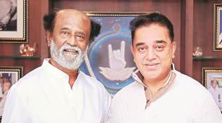 Days before party launch of political party, Kamal Hasan meets RajiniKanth