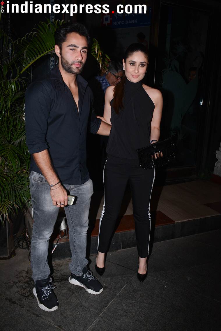 Kareena Kapoor Khan with cousin Armaan Jain.