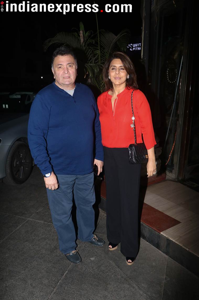 Rishi Kapoor and Neetu Kapoor.