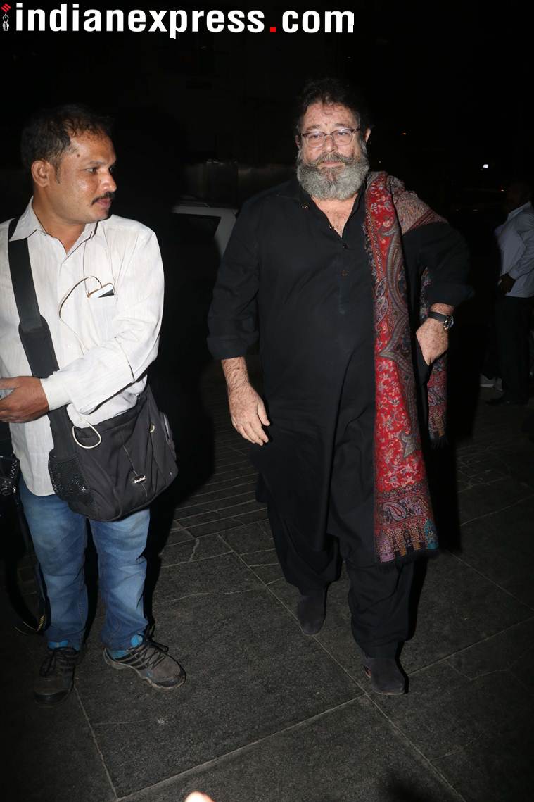 Late Shashi Kapoor's son Kunal Kapoor at Randhir Kapoor's birthday bash.