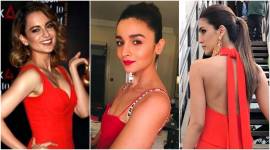 Valentine's Day 2018, Valentine's Day fashion, Valentine's Day style, red dress, Valentine's Day red dress, Valentine's Day what to wear, Valentine's Day outfit ideas, Valentine's Day outfits, Valentine's Day makeup ideas, Valentine's Day make-up, deepika padukone, manushi chhillar, alia bhatt, kareena kapoor khan, sonam kapoor, kriti sanon, kanagana ranaut, sonakshi sinha, Jacqueline fernandez, malaika arora, shraddh kapoor, celeb fashion, bollywood fashion, indian expres, indian express news