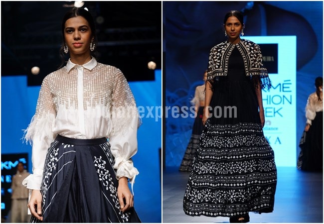 lakme fashion week, lakme fashion week 2018, lakme fashion week photos, lakme fashion week day 5, lfw day 5, LFK 2018, LFW 2018 photos, LFW 2018 latest photos, LFW day 5 showstopper,s LFW swara Bhasker, LFW Shilpa Shetty Kundra, LFW Kangana Ranaut, Indian Express, Indian Express News