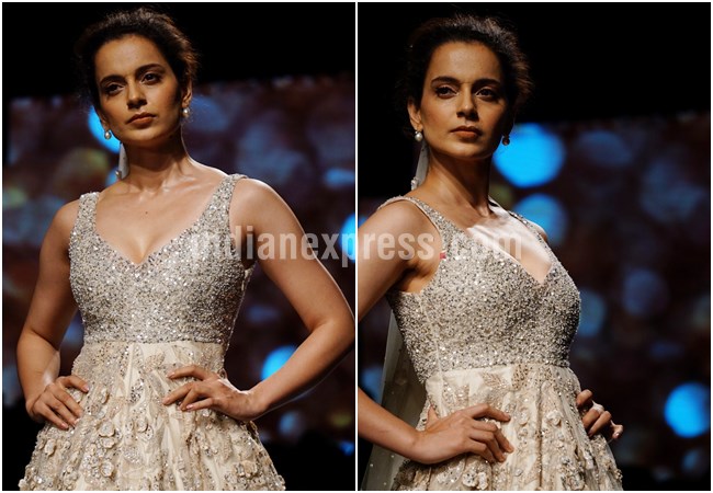 lakme fashion week, lakme fashion week 2018, lakme fashion week photos, lakme fashion week day 5, lfw day 5, LFK 2018, LFW 2018 photos, LFW 2018 latest photos, LFW day 5 showstopper,s LFW swara Bhasker, LFW Shilpa Shetty Kundra, LFW Kangana Ranaut, Indian Express, Indian Express News