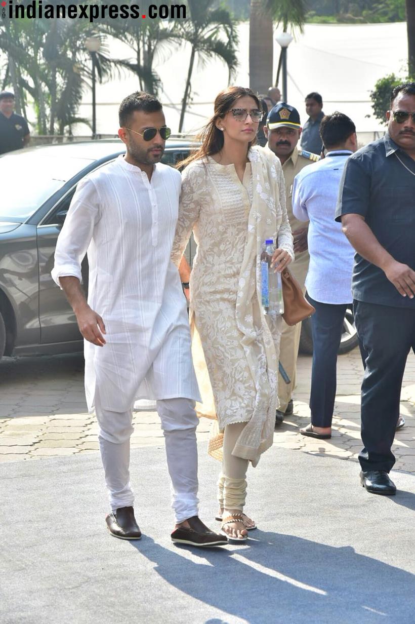 Sonam Kapoor at Sridevi condolence meeting