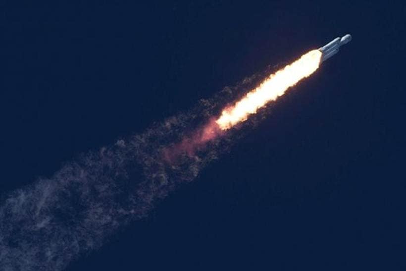 spacex rocket launch, elon musk, kennedy research center, spacex falcon rocket, Falcom Heavy, SpaceX launch, Rocket Launch, Tech news, Indian Express