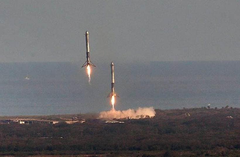 spacex rocket launch, elon musk, kennedy research center, spacex falcon rocket, Falcom Heavy, SpaceX launch, Rocket Launch, Tech news, Indian Express