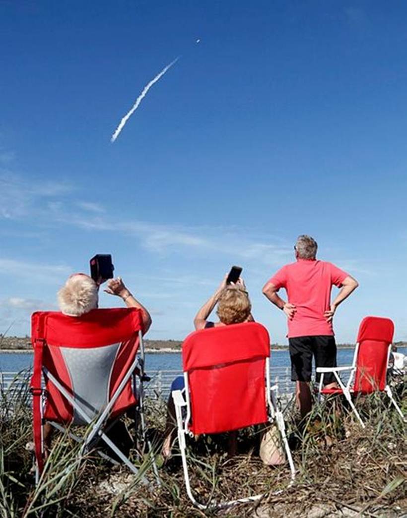 spacex rocket launch, elon musk, kennedy research center, spacex falcon rocket, Falcom Heavy, SpaceX launch, Rocket Launch, Tech news, Indian Express