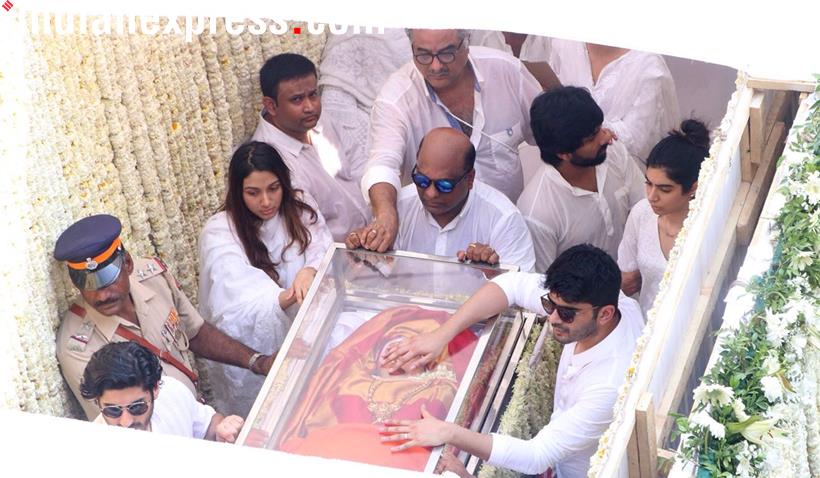 Sridevi funeral: Celebrities bid adieu to India's first ...