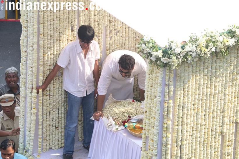 Sridevi, Sridevi funeral, Sridevi funeral photos