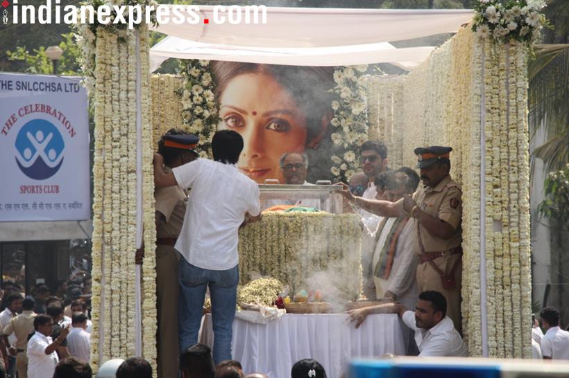 Sridevi funeral: Celebrities bid adieu to India's first ...