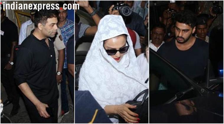 sridevi funeral condolences bollywood stars