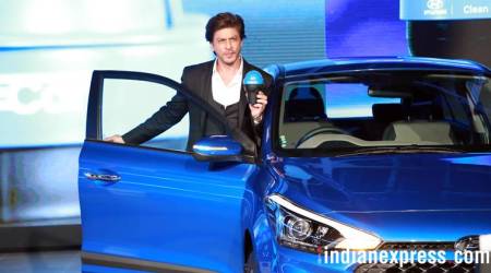 Shah Rukh Khan at Auto Expo 2018