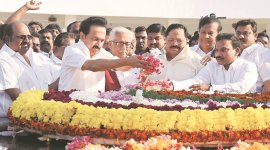 Tamil Nadu, MK Stalin, DMK President, tamil nadu protests, tamil nadu 1965 protests, Tamil Nadu protests, India news, Indian Express news