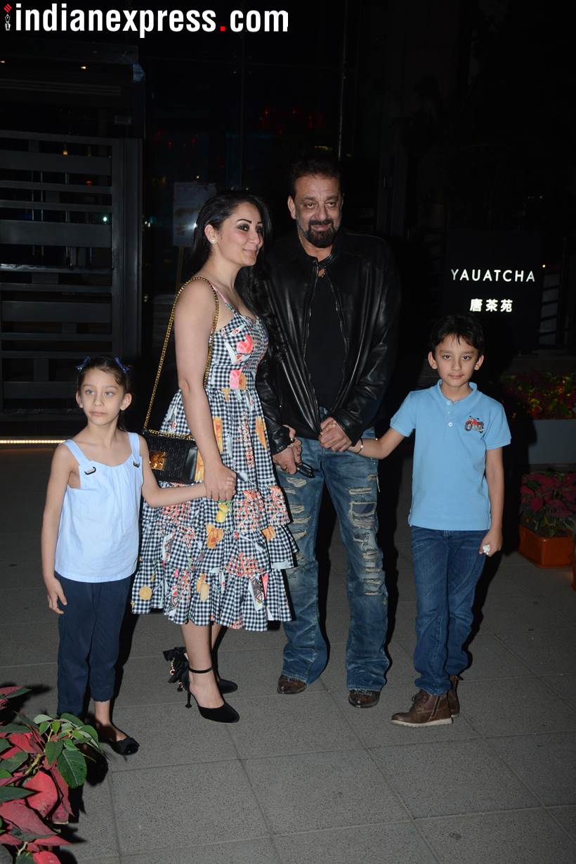 sanjay dutt family